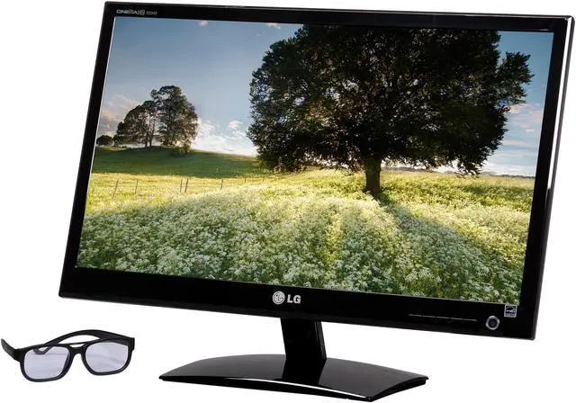 Main image of LG 23" 3D LCD Monitor 5 ms D-Sub, DVI, HDMI D2342PB-PN