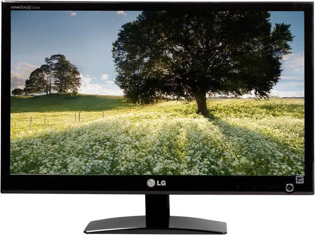 Alt view image 2 of 11 - LG 23" 3D LCD Monitor 5 ms D-Sub, DVI, HDMI D2342PB-PN