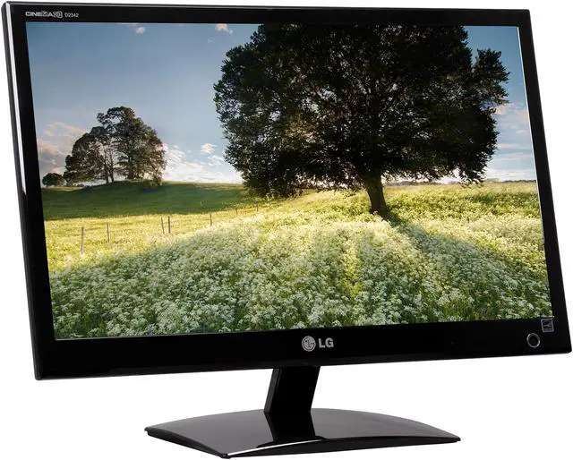 Alt view image 3 of 11 - LG 23" 3D LCD Monitor 5 ms D-Sub, DVI, HDMI D2342PB-PN