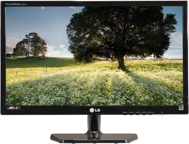 Alt view image 2 of 7 - LG 21.5" IPS FHD LCD Monitor IPS 14ms (GTG) D-Sub, DVI, HDMI IPS224V-PN
