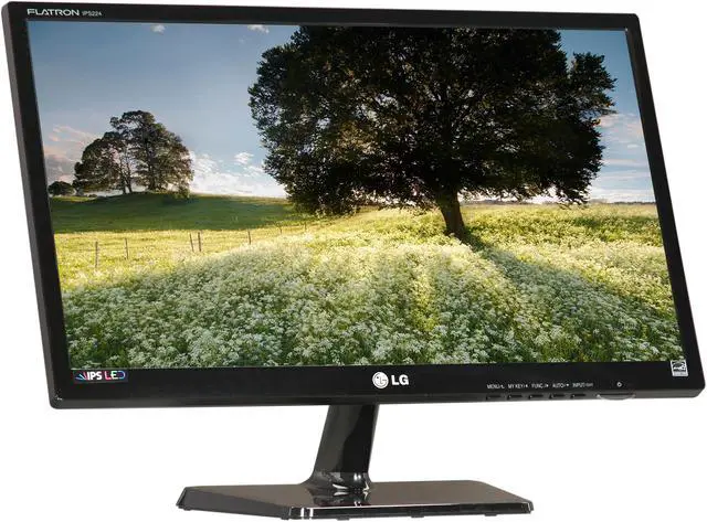 Alt view image 3 of 7 - LG 21.5" IPS FHD LCD Monitor IPS 14ms (GTG) D-Sub, DVI, HDMI IPS224V-PN