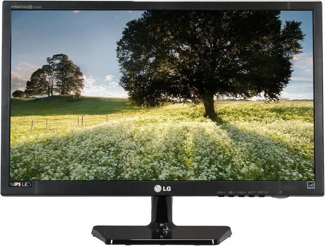 Alt view image 2 of 10 - LG D2343P-BN Black 23" 5ms HDMI IPS-Panel Widescreen LED backlight 3D Monitor 250 cd/m2 5,000,000:1