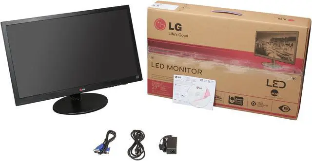 Alt view image 7 of 7 - LG 27" TN LCD Monitor 5 ms D-Sub, DVI, HDMI 27EN43V-B