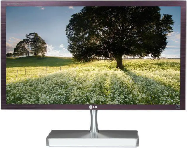 Alt view image 2 of 7 - LG E2290V-SN Titanium Color 21.5" Widescreen LED Backlight Full HD HDMI LED Backlight LCD Monitor Slim Design 250 cd/m2 10,000,000:1 (LG recertified Grade A)