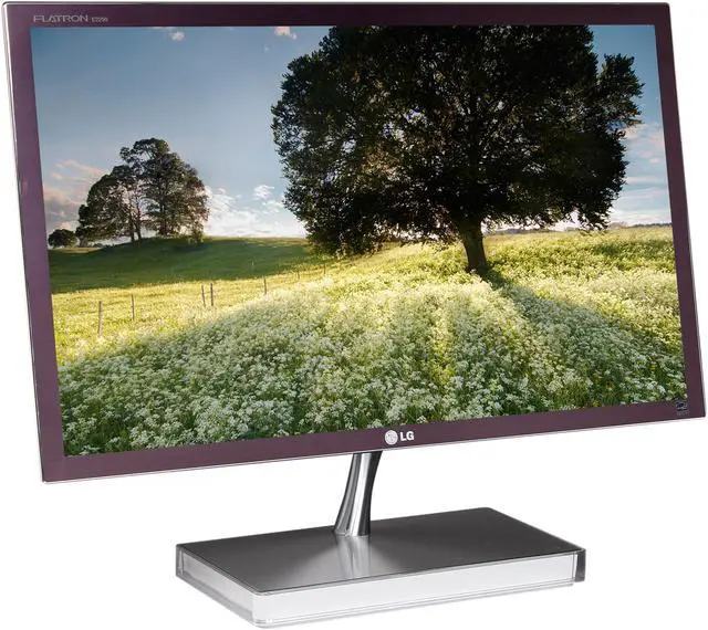 Alt view image 3 of 7 - LG E2290V-SN Titanium Color 21.5" Widescreen LED Backlight Full HD HDMI LED Backlight LCD Monitor Slim Design 250 cd/m2 10,000,000:1 (LG recertified Grade A)