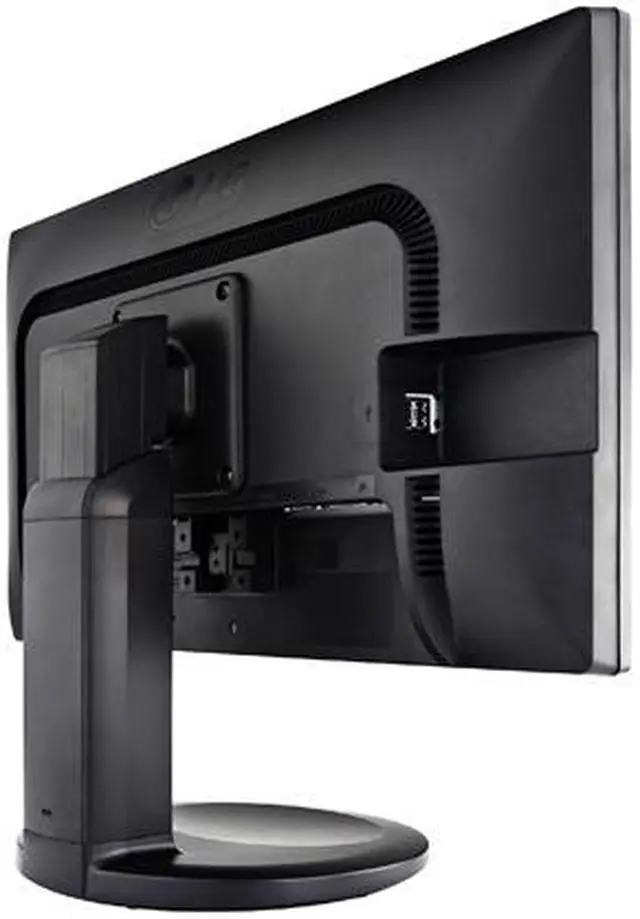 Alt view image 2 of 2 - LG E2211PB-BN Black 22" Class 5ms Widescreen LED Backlight LCD Monitor pivot&height adjustable 250 cd/m2 5,000,000:1 Built-in Speakers