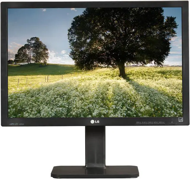 Alt view image 2 of 10 - LG 24EB23PM-B Black 24" 5ms Widescreen LED Backlight LCD Monitor IPS pivot&height adjustable 300 cd/m2 Mega CR(DFC) Built-in Speakers
