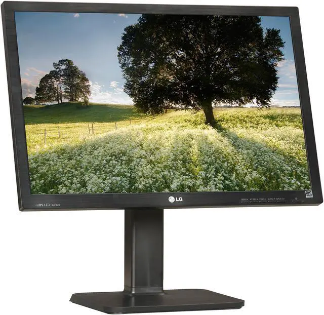 Alt view image 3 of 10 - LG 24EB23PM-B Black 24" 5ms Widescreen LED Backlight LCD Monitor IPS pivot&height adjustable 300 cd/m2 Mega CR(DFC) Built-in Speakers