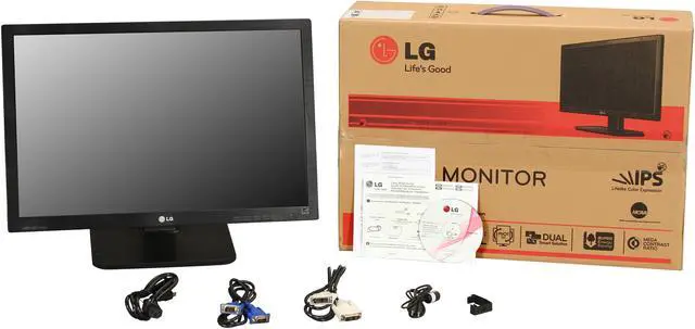Alt view image 10 of 10 - LG 24EB23PM-B Black 24" 5ms Widescreen LED Backlight LCD Monitor IPS pivot&height adjustable 300 cd/m2 Mega CR(DFC) Built-in Speakers