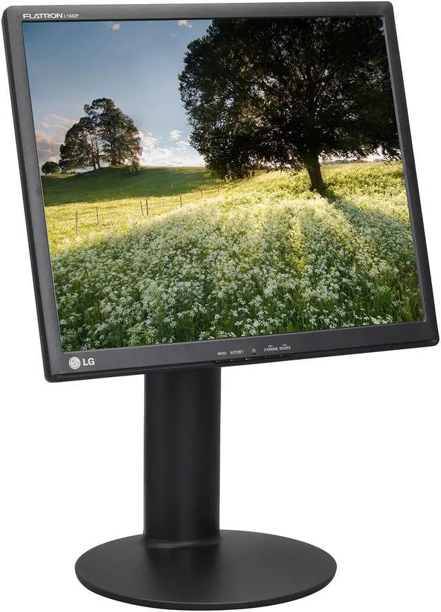 Alt view image 3 of 10 - LG 19" Active Matrix, TFT LCD SXGA LCD Monitor 2 ms D-Sub, DVI L1942P-BS