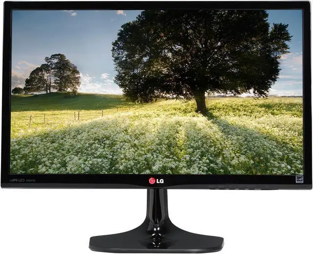 Alt view image 2 of 7 - LG 23MP55HQ-P Black 23" 5ms HDMI Widescreen LED Backlight LCD Monitor IPS 250 cd/m2 DFC 5,000,000:1 (1000:1)