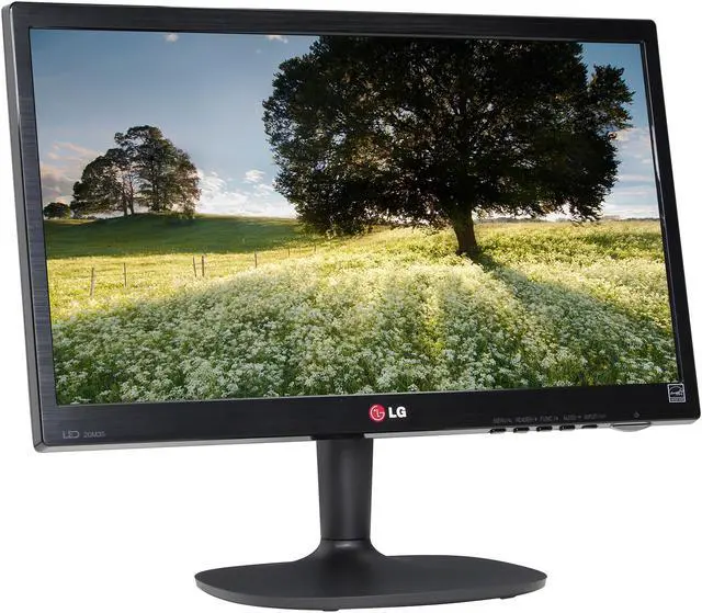 Alt view image 3 of 7 - LG 20M35D-B Black 20" 5ms Widescreen LED Backlight LCD Monitor200 cd/m2 5,000,000:1