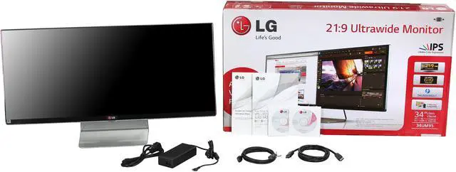 Alt view image 7 of 7 - LG 34UM95-P Black 34" Class QHD UltraWide LED Backlight LCD Monitor IPS Panel 320 cd/m2 DFC 5,000,000:1(1000:1), Dual HDMI / Dual ThunderBolt ports