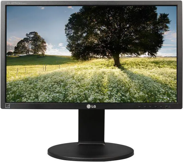 Alt view image 2 of 8 - LG E2211PB-BN Black 22" Class (21.5" measured diagonally) 5ms Widescreen LED Backlight LCD Monitor 250 cd/m2 5,000,000:1 Built-in Speakers (LG recertified Grade A)