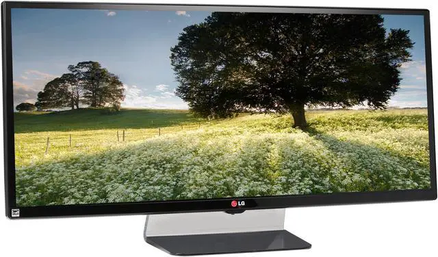 Alt view image 3 of 7 - LG 34UM64-P 34" Quad HD 2560 x 1080 2K Resolution 60Hz DVI-D 2xHDMI DisplayPort 4-Screen Split Flicker-Safe Built-in Speakers UltraWide LED Backlit IPS Monitor
