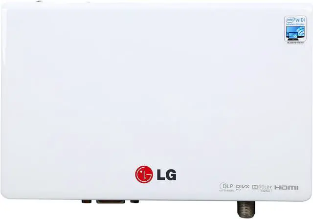 Alt view image 7 of 9 - LG PB63U 1280 x 800 LED Home Theater Projector 500 ANSI lumens 15000:1