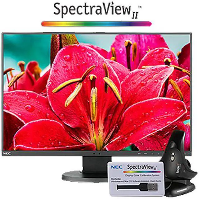 Main image of NEC Display MultiSync EA245WMI-BK-SV 24" WLED LCD Monitor - 16:10 - 6 ms