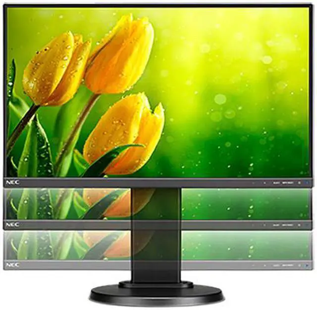 Alt view image 5 of 13 - NEC E221N-BK 22" (21.5" Viewable) 16:9 Narrow Bezel IPS Monitor