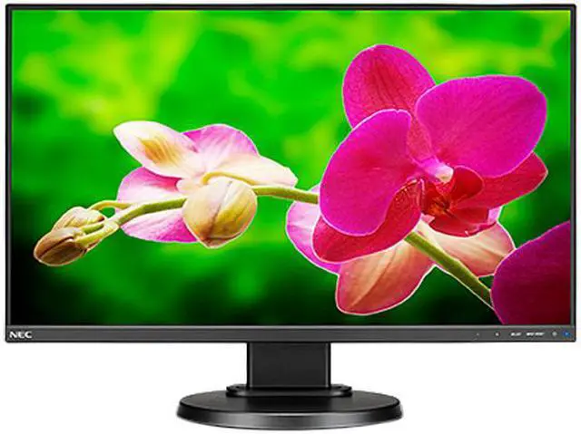 Alt view image 2 of 10 - NEC Display Solutions 23.8" AH-IPS LCD Monitor 6 ms TTL Level (Positive/Negative) D-Sub, HDMI, DisplayPort E241N-BK