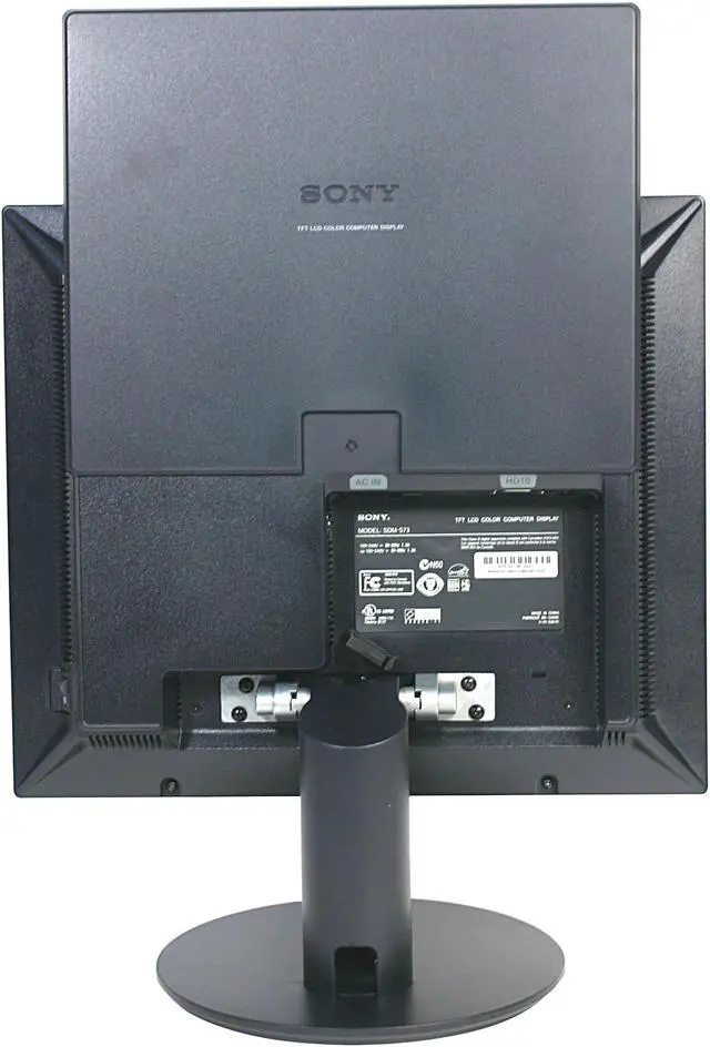 Alt view image 4 of 6 - SONY 17" Active Matrix, TFT LCD SXGA LCD Monitor 16 ms SDM-S73/B