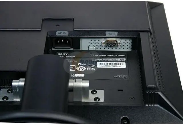 Alt view image 5 of 6 - SONY 17" Active Matrix, TFT LCD SXGA LCD Monitor 16 ms SDM-S73/B