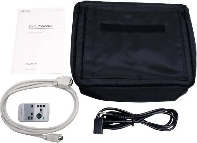 Alt view image 5 of 5 - SONY VPL-DS100 800 x 600 1200 ANSI Lumens LCD Projector