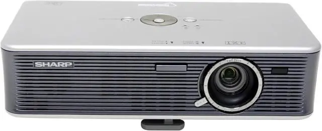 Alt view image 2 of 10 - SHARP XR-1S 800 x 600 1100 Lumens DLP Projector 1500:1
