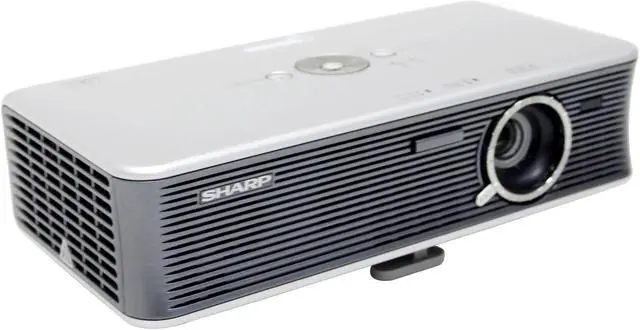 Alt view image 3 of 10 - SHARP XR-1S 800 x 600 1100 Lumens DLP Projector 1500:1