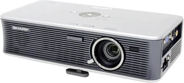 Alt view image 4 of 10 - SHARP XR-1S 800 x 600 1100 Lumens DLP Projector 1500:1