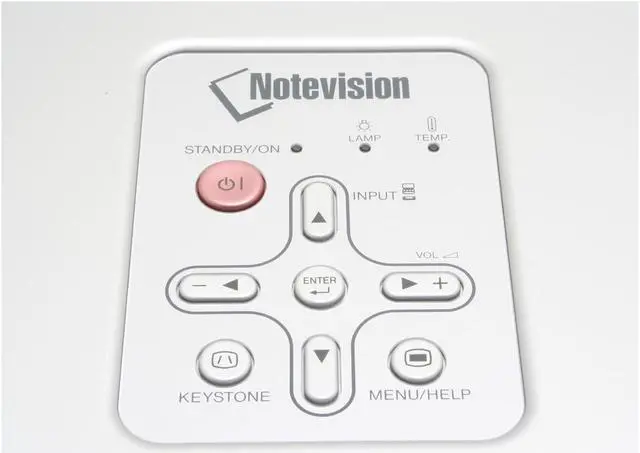 Alt view image 7 of 10 - SHARP XR-10S SVGA (800 x 600) 2000 ANSI Lumens Standard Mode; 1750 ANSI Lumens Low Power Mode DLP Projector 2000:1