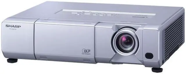 Alt view image 2 of 2 - SHARP PG-D45X3D XGA 1024x768 4500 ANSI Lumens 3D-Ready DLP Projector w/ Network Function