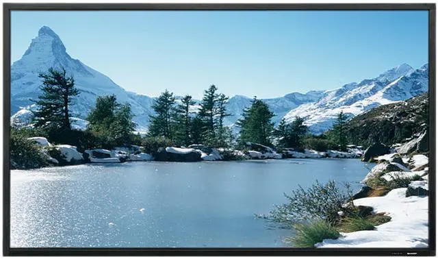 Main image of Sharp PN-E702 Black 70" LED Backlight Large Format Commercial Digital Signage Display
