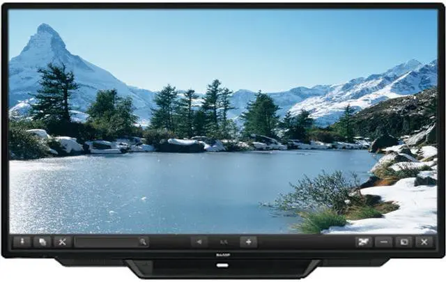 Main image of Sharp PN-L803C AQUOS BOARD Premium-Grade Capacitive Touch Interactive Whiteboard Display System