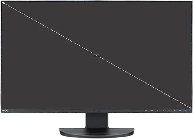 Alt view image 2 of 10 - SHARP EA272F-BK 27" 1920 x 1080 Built-in Speakers Monitor