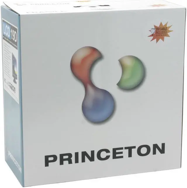 Alt view image 6 of 6 - PRINCETON 19" Active Matrix, TFT LCD SXGA LCD Monitor 25 ms D-Sub, DVI LCD19D