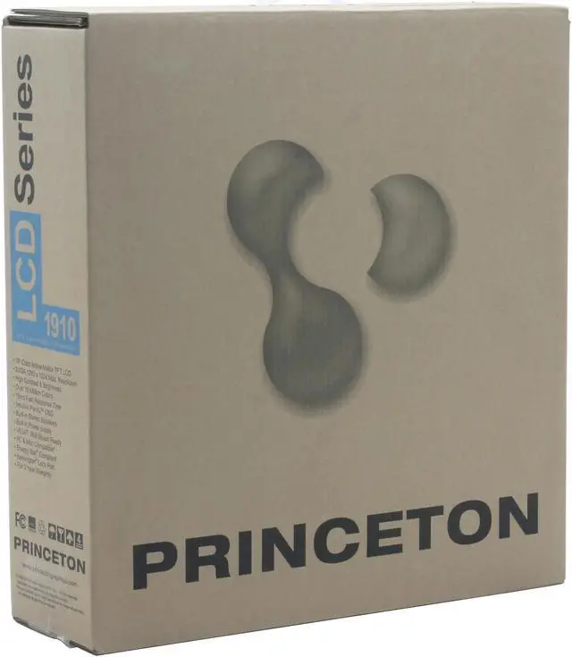 Alt view image 8 of 8 - PRINCETON 19" TFT LCD SXGA LCD Monitor 16 ms LCD1910