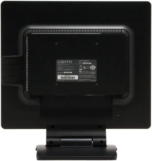 Alt view image 6 of 9 - PRINCETON 17" Active Matrix, TFT LCD SXGA LCD Monitor 12 ms D-Sub LCD1711