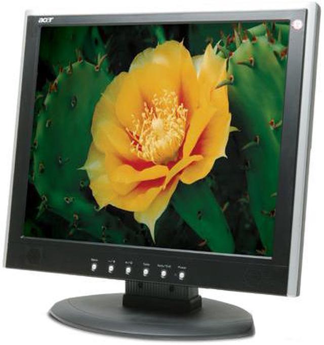 Ecran PC Pro 17 ACER AL1707As LCD TFT 1x VGA 1x Audio 1280x1024 VESA 43cm  - MonsieurCyberMan