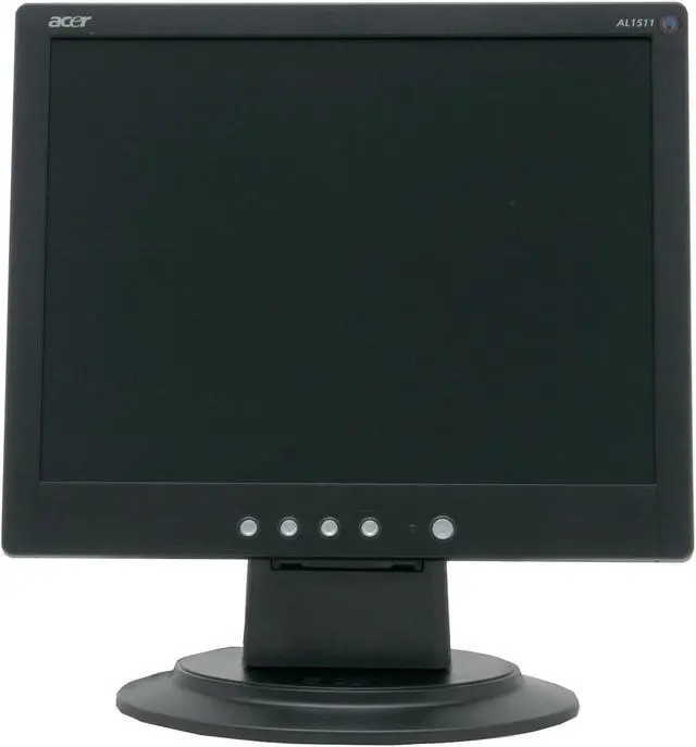 Alt view image 2 of 8 - Acer 15" TFT LCD XGA LCD Monitor 25 ms AL1511B