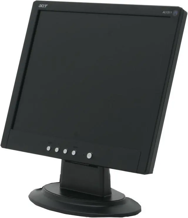 Alt view image 3 of 8 - Acer 15" TFT LCD XGA LCD Monitor 25 ms AL1511B