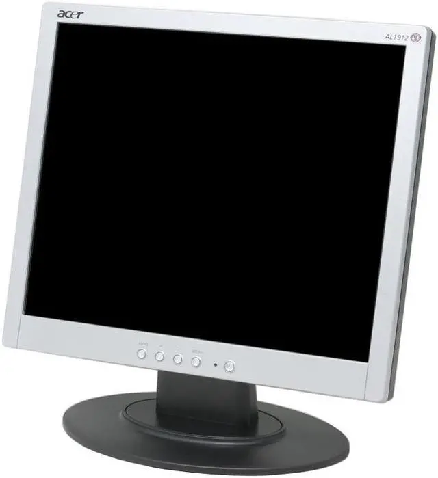 Alt view image 2 of 9 - Acer 19" TFT LCD SXGA LCD Monitor 12 ms AL1912s