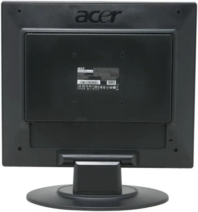 Alt view image 6 of 9 - Acer 19" TFT LCD SXGA LCD Monitor 12 ms AL1912s