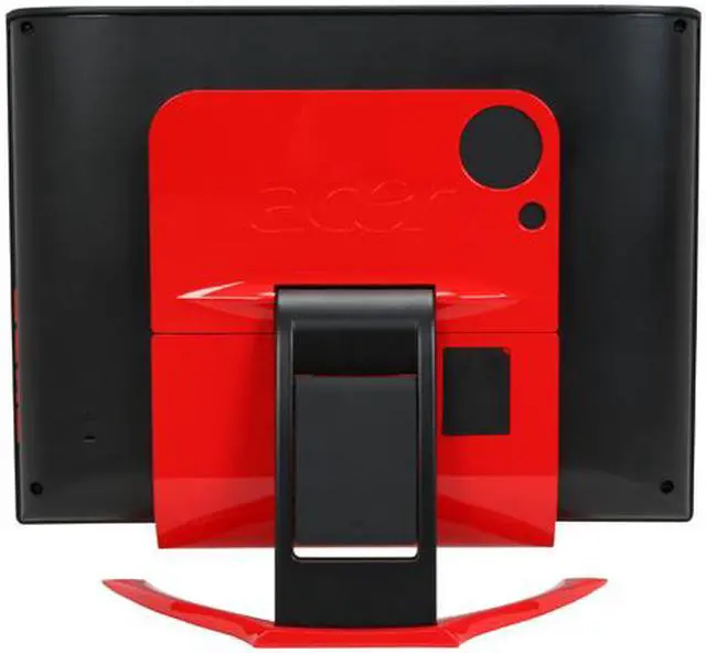 Alt view image 6 of 16 - Acer Ferrari F-20 Black-Red 20" 8ms(GTG) DVI Widescreen LCD Monitor 300 cd/m2 800:1 Built in Speakers