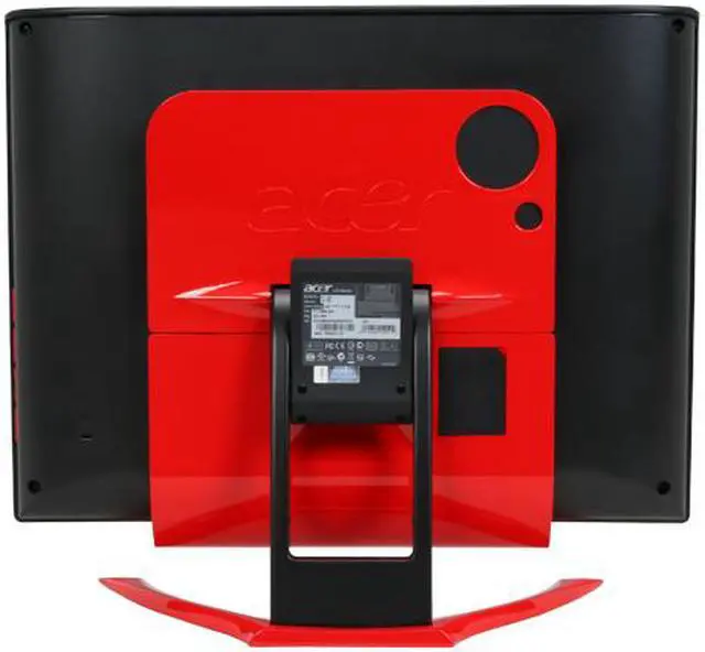 Alt view image 7 of 16 - Acer Ferrari F-20 Black-Red 20" 8ms(GTG) DVI Widescreen LCD Monitor 300 cd/m2 800:1 Built in Speakers