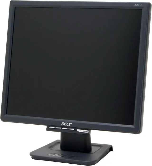 Alt view image 2 of 9 - Acer 17" Active Matrix, TFT LCD SXGA LCD Monitor 12 ms AL1716 b