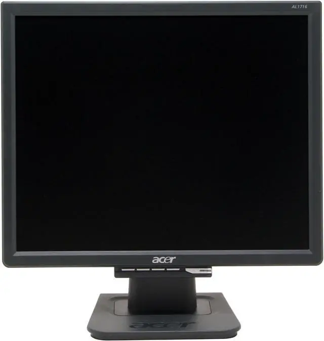 Alt view image 3 of 9 - Acer 17" Active Matrix, TFT LCD SXGA LCD Monitor 12 ms AL1716 b