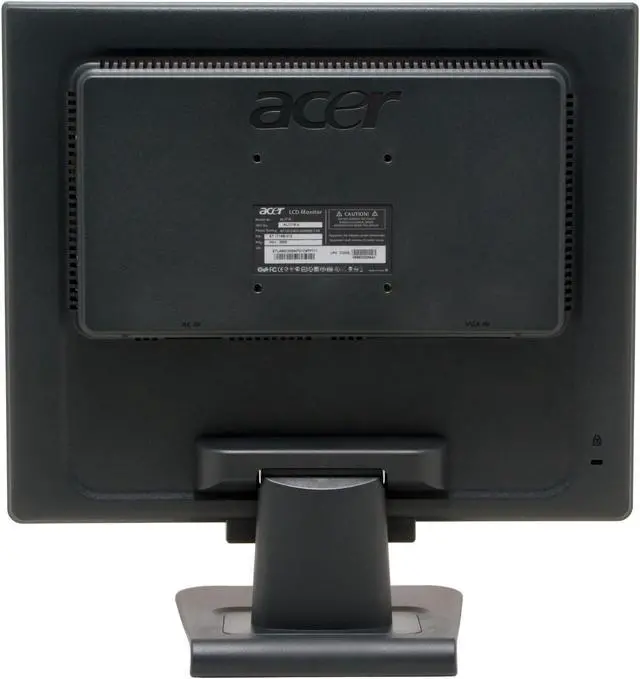 Alt view image 6 of 9 - Acer 17" Active Matrix, TFT LCD SXGA LCD Monitor 12 ms AL1716 b