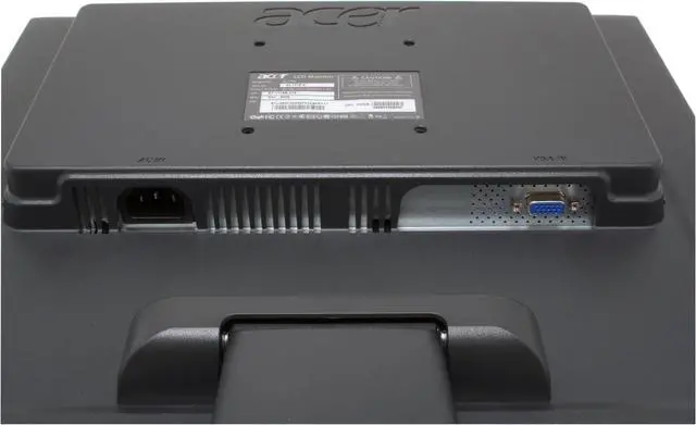 Alt view image 7 of 9 - Acer 17" Active Matrix, TFT LCD SXGA LCD Monitor 12 ms AL1716 b