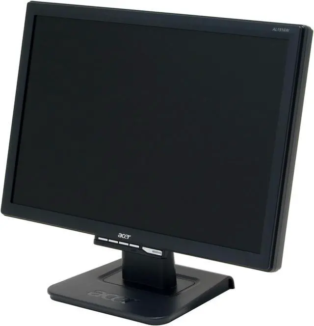 Alt view image 3 of 12 - Acer 19" Active Matrix, TFT LCD WXGA+ LCD Monitor 8 ms D-Sub AL1916W
