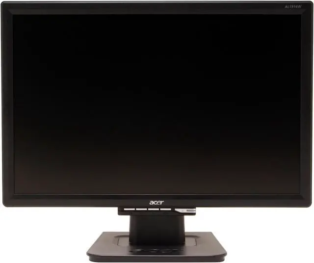 Alt view image 4 of 12 - Acer 19" Active Matrix, TFT LCD WXGA+ LCD Monitor 8 ms D-Sub AL1916W